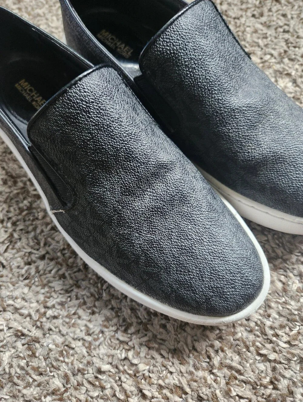 Michael Kors Keaton Logo Slip On Sneakers